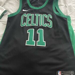 Nike Black and Green Celtics Jersey